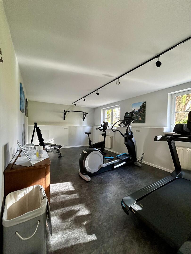 Blick in den Fitnessraum