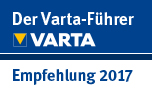 Der Varta-Führer - Empfehlung 2017