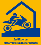 Motorradfreundlicher Hotelbetrieb